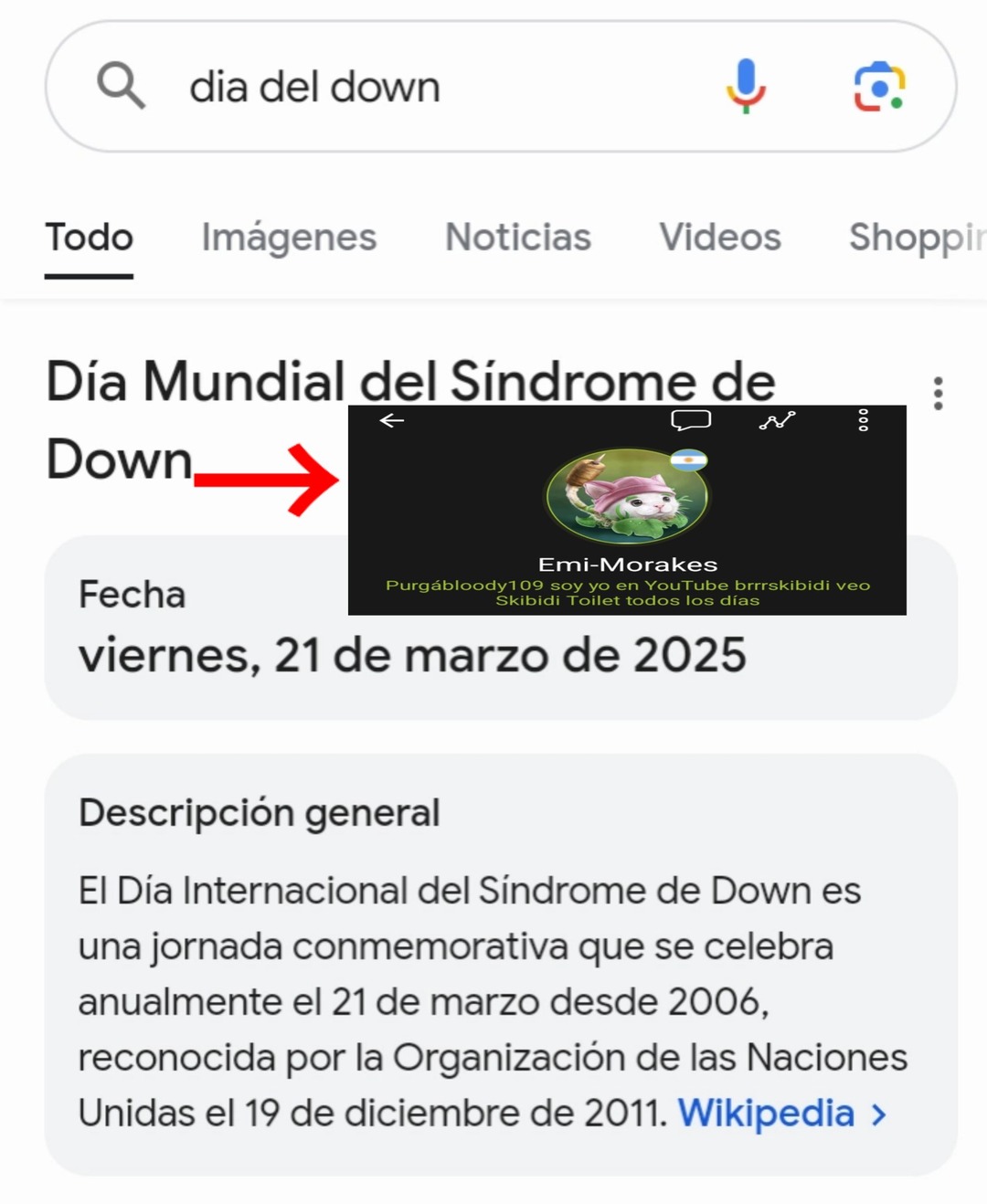 Bait forzado - meme
