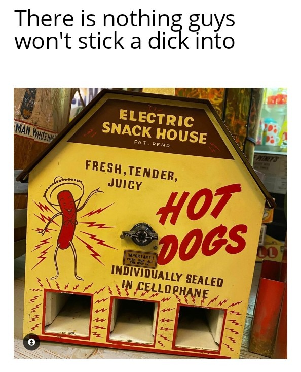 Burnt weenies come with a high cost - meme