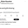 Poor Brian has been hacked