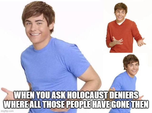 Holocaust deniers meme