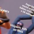 It also needs that mexican beep beep beep song and someone shitly singing rap music then you have the true xbox live experience