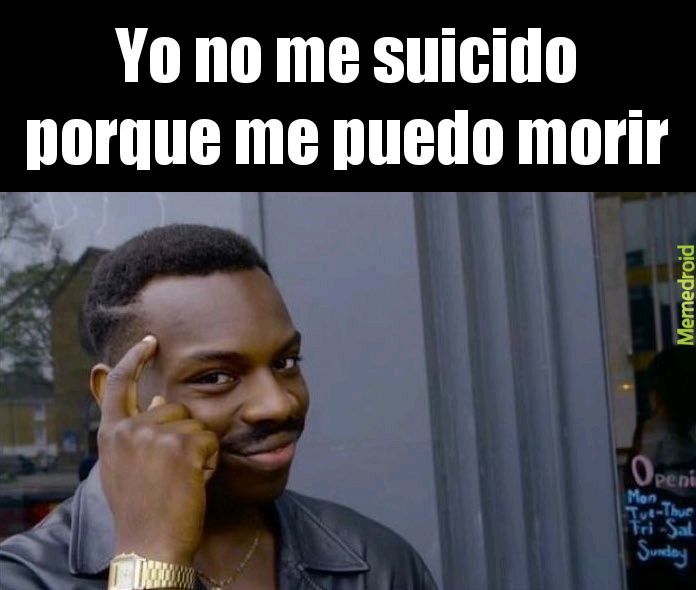 No se suiciden - meme