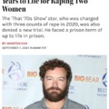 Danny Masterson sentenced to 30 years