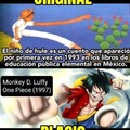 Quién iba a saber que el origen de One Piece es mexicano