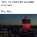 Villain meme