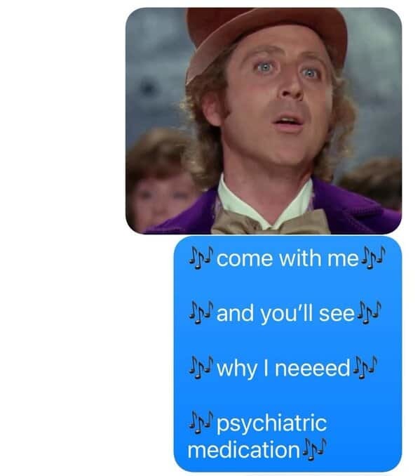 Or ill stab 7 people at a subway station - meme