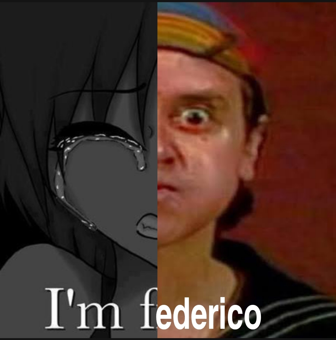 Me dijiste Federico - meme