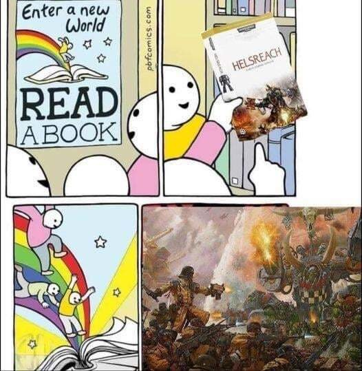 Bon point d'entrée pour Warhammer 40k - meme