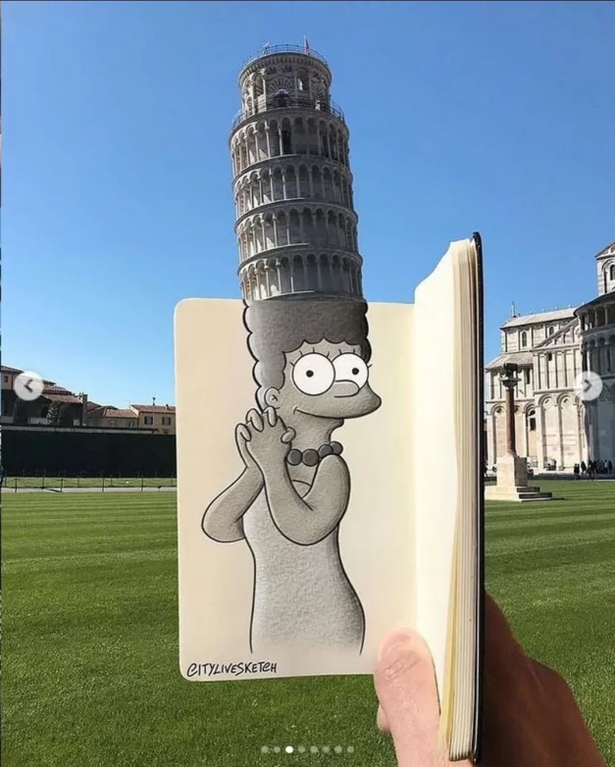 marge in pizza tower - meme