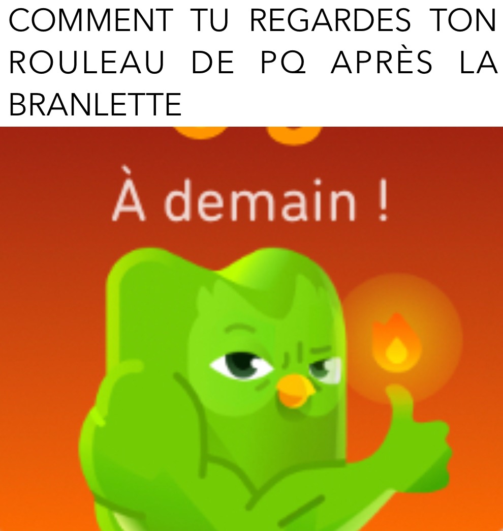 En plus le bra bien musclé - meme