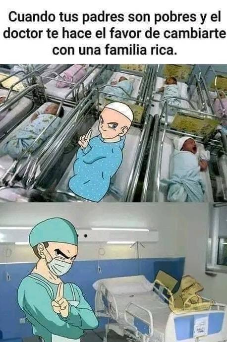 Cuando el médico juega a ser guionista de telenovela - meme