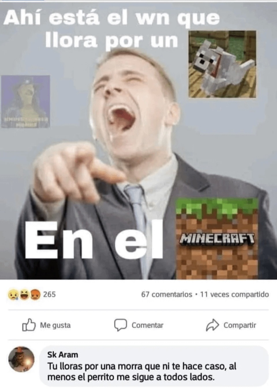 Respuestas brutales - meme