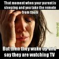 Parents and the remote