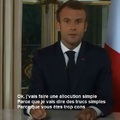 Ce que j'ai compris du discours de Macron