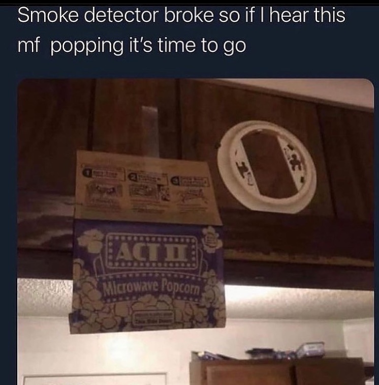 hood smoke detector - meme