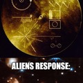 Humans and aliens