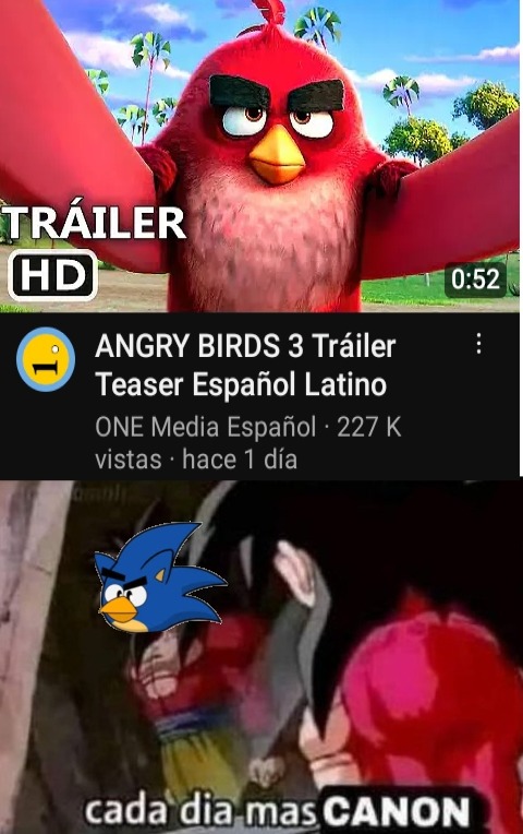 cada día mas canon - meme