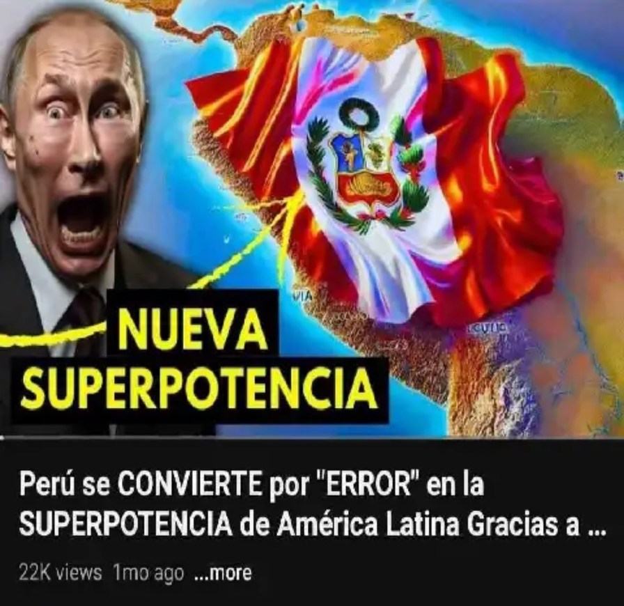Perú potencia mundial pe - meme