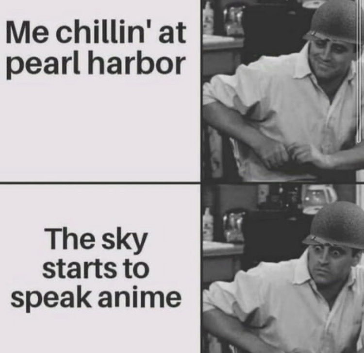 anime skies - meme