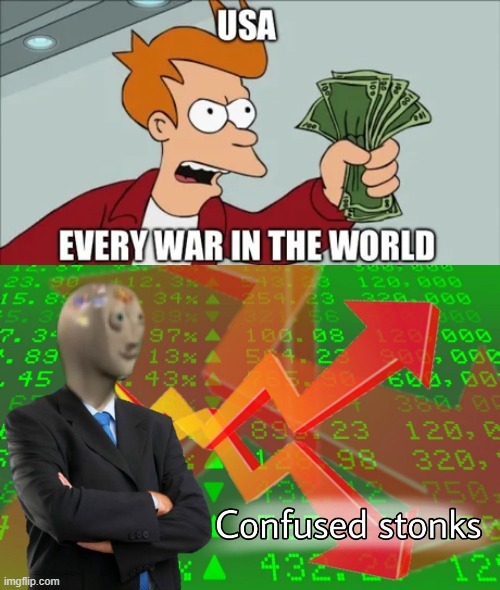 USA and every war in the world - meme