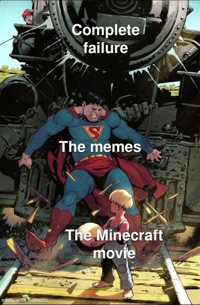 Minecraft movie already looks like a side quest gone wrong - meme