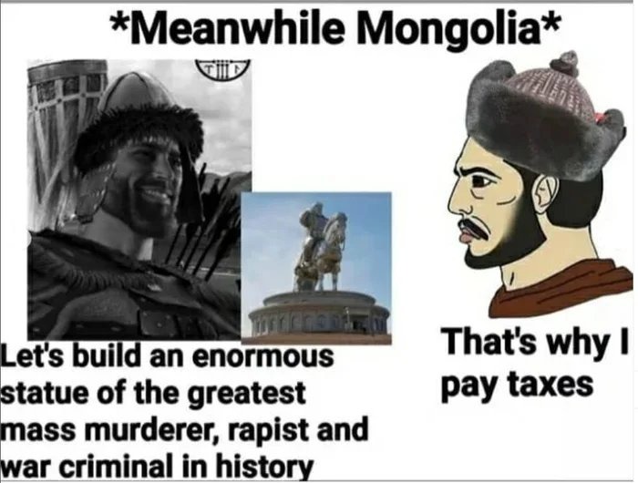 Mongolia be like - meme