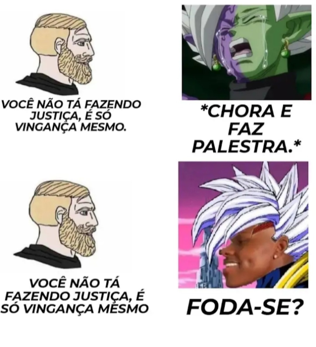 Zamasu vs Baby - meme