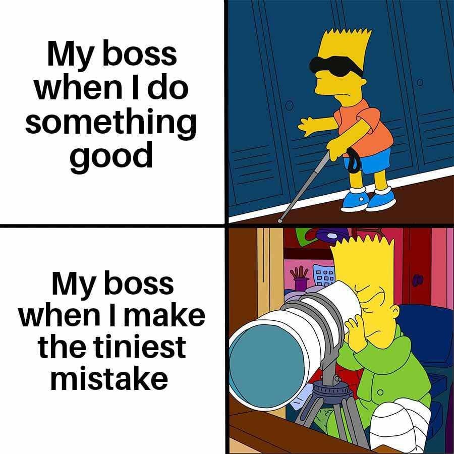 Boss I'm doing my best - meme