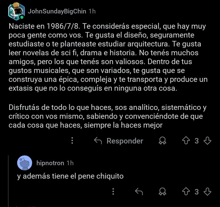 Y además tiene el pene chiquito - meme
