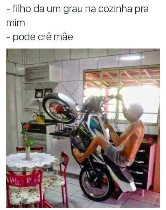 Pena que n tenho moto - meme