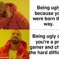 Pro gamer ugly