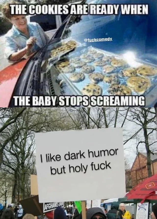 big dark humor meme