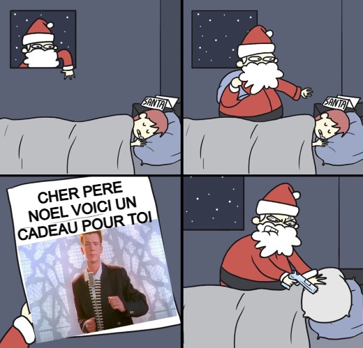 Le titre est parti faire le réveillon - meme