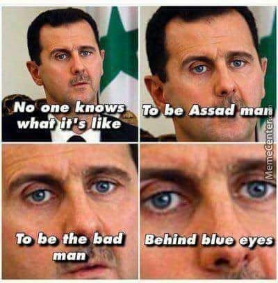 Such Assad man - meme