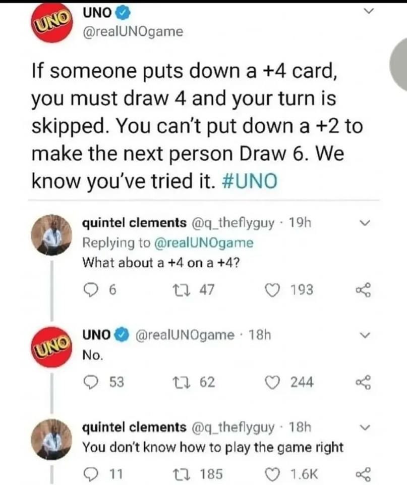 When u have the ultimate uno reverse cards.. - Meme by Aneuo :) Memedroid