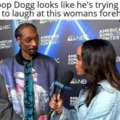 Snoop knows what's up