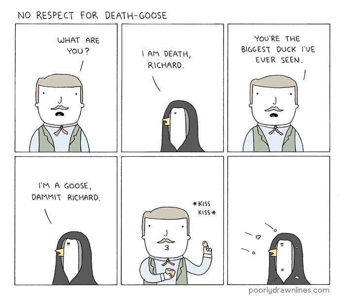 death goose! - meme