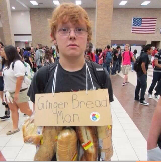 Ginger bread man - meme
