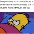 Damn alarm clock