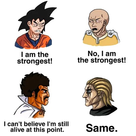 Anime characters - meme