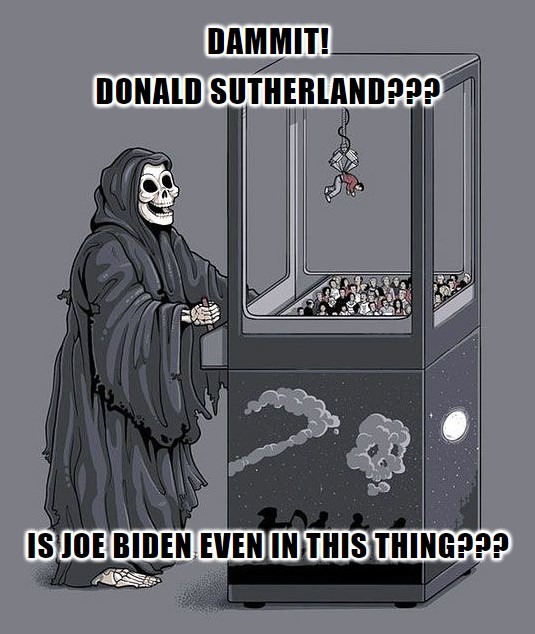 Grim Reaper strikes out again - meme