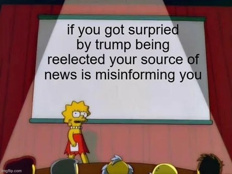 If you got surprised by Trump being reelected - meme