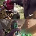 Thanos is giey