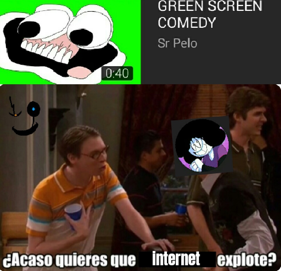 Se avecinan los green screen - meme