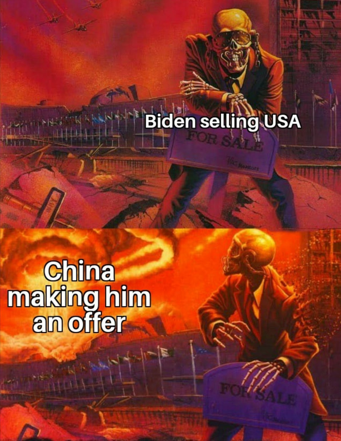 欺骗 Biden - meme