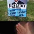 Vote Rick Astley for Prime Minister