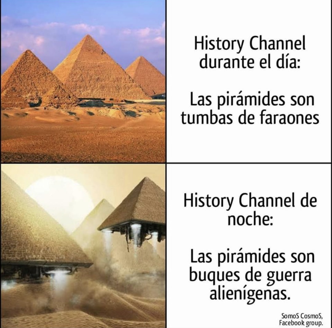 History Channel Consume reduro - meme