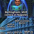 Bellingham MVP contra el Nápoles
