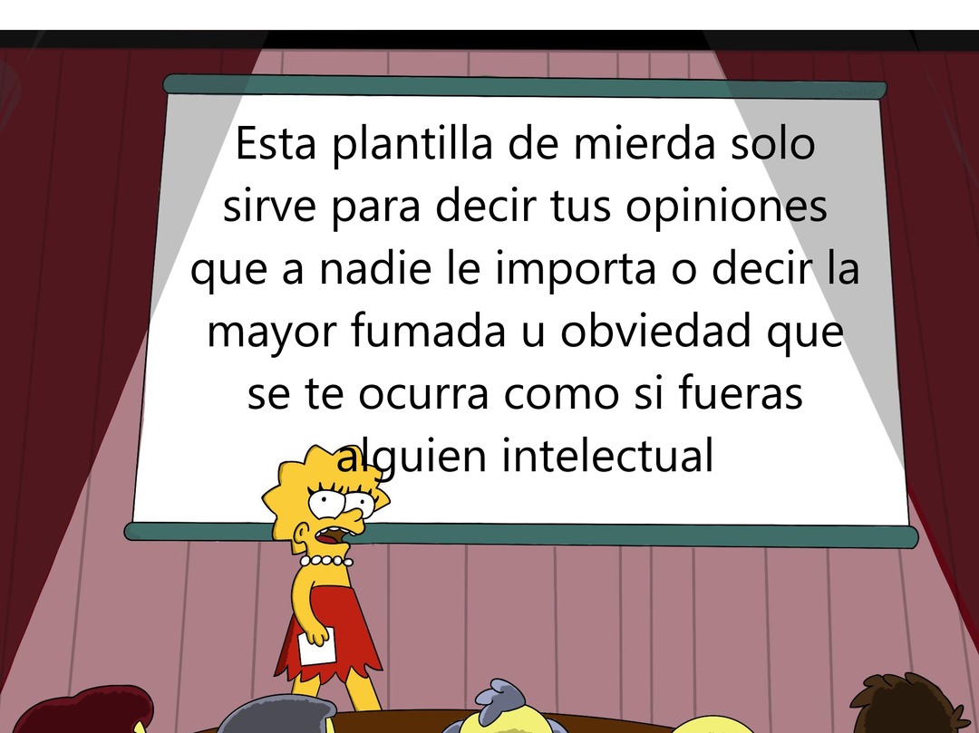 Ya me tiene cansado la plantilla mierdera - meme