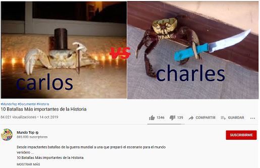 carlos vs charles epico - meme